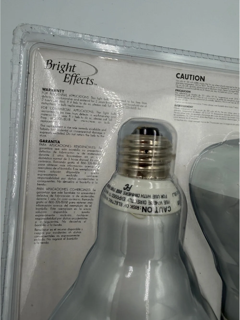 Bright Effects 65W Equivalent Compact Fluorescent Light Bulbs 2-Pack